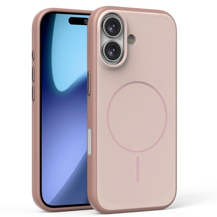 Solid Color Magnetic MagSafe Frosted Phone Case