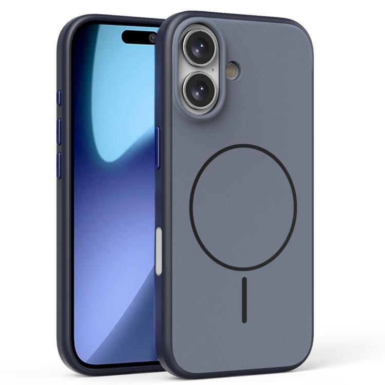 Solid Color Magnetic MagSafe Frosted Phone Case