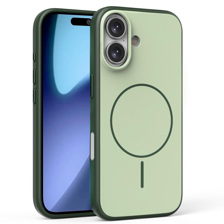 Solid Color Magnetic MagSafe Frosted Phone Case