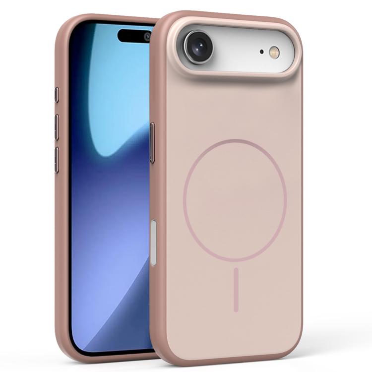 Solid Color Magnetic MagSafe Frosted Phone Case