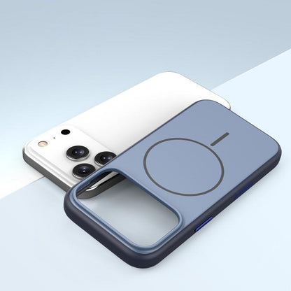 Solid Color Magnetic MagSafe Frosted Phone Case