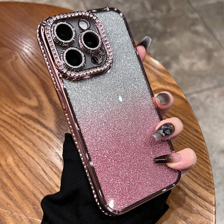 Diamond Gradient Glitter TPU Phone Case