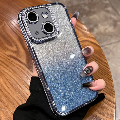 Diamond Gradient Glitter TPU Phone Case