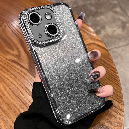 Diamond Gradient Glitter TPU Phone Case